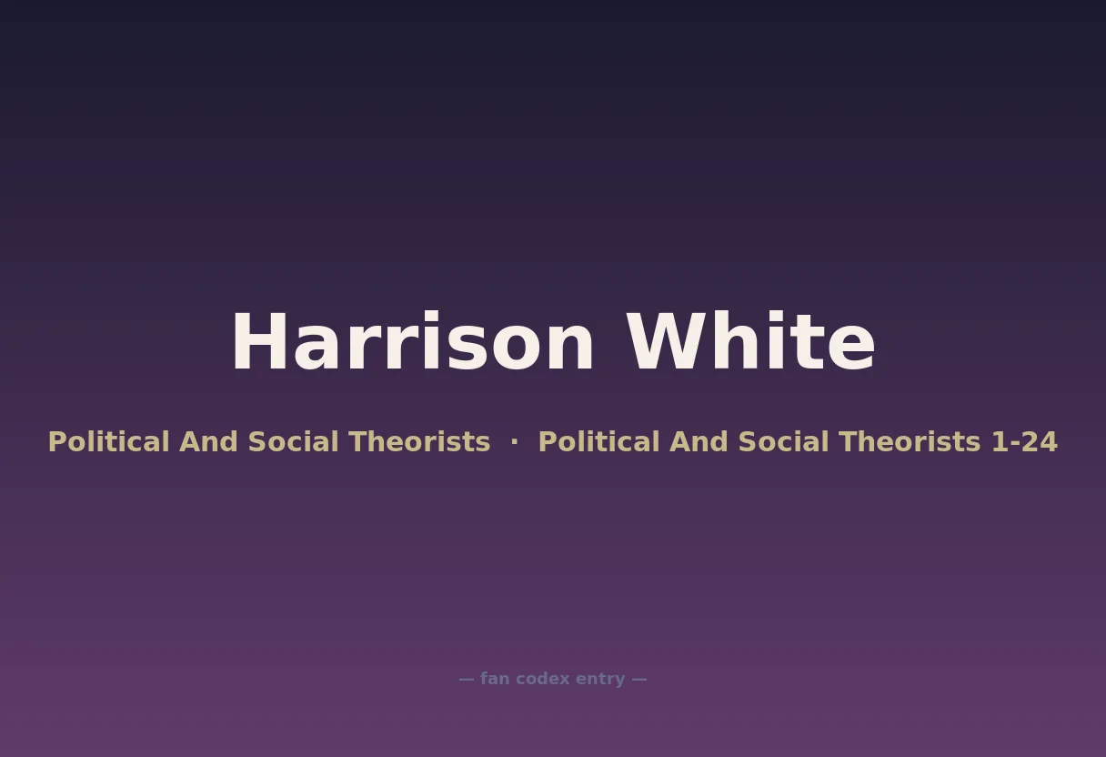 Harrison White
