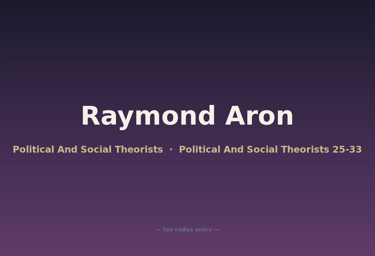 Raymond Aron